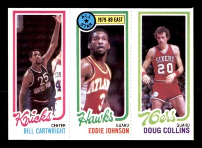 1980 Topps Basketball #35 Cartwright Johnson Collins NM *e3