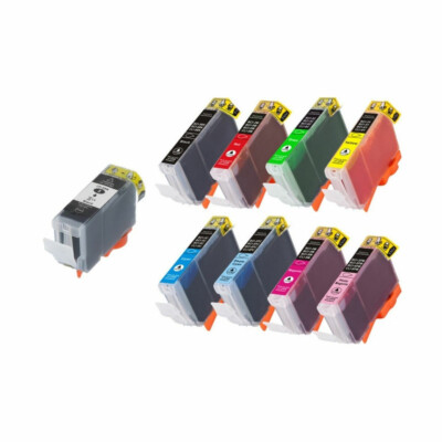 Nicht-OEM PGI-5 BK/CLI-8 CMYK R/G/PC/PM Tinten für Canon MP530 MP610 MP600