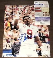 Jordan Battle Signed Autographed 8x10 Photo Alabama Roll Tide JSA N7
