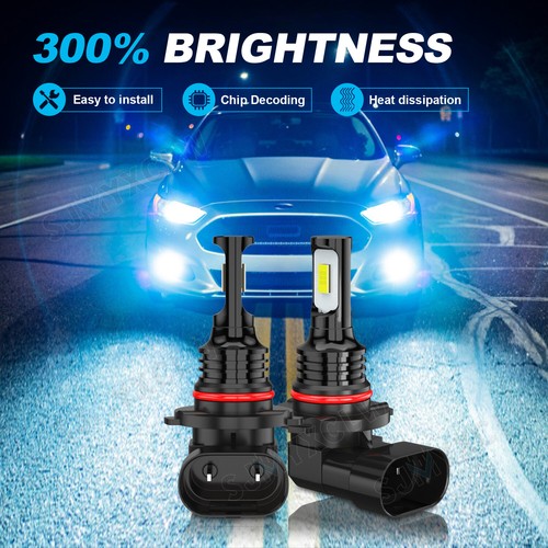 For 2008-2011 Subaru Impreza- 6X 6000K Combo LED Headlight + Fog Light Bulbs Kit - Picture 8 of 9