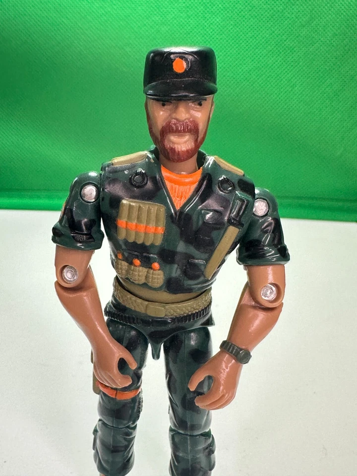 Boneco de ação vintage Lanard Corps 1996 grande sarge COMPLETO EXCELENTE FORMA - Imagem 3 de 4