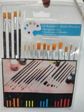 Artist Paint Brushes 15pc set,Lowest Price