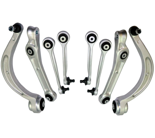 Front Left & Right (upper Lower) Suspension Control Arms Kit Fits AUDI