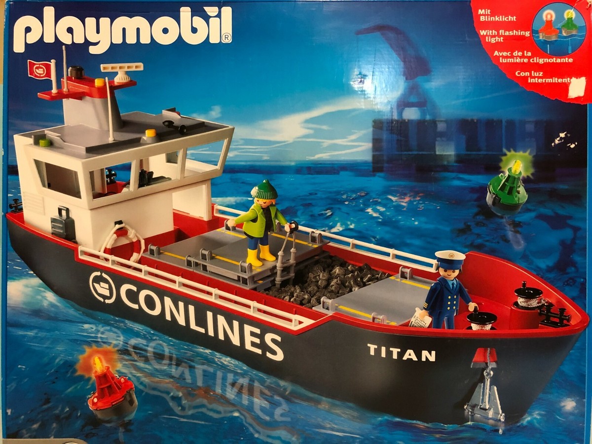 Boat Barco Mercante Playmobil Playmobil Buque Barco Mercante