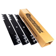 (3) Mulching Blades Fits Dixie Chopper, Dixon, Toro & Gravely 30227-50, 046998
