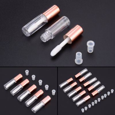 5/10x 1,2ml Mini Kunststoff leer klar Lipgloss Tube Balsam Make-up Flasche Behälter