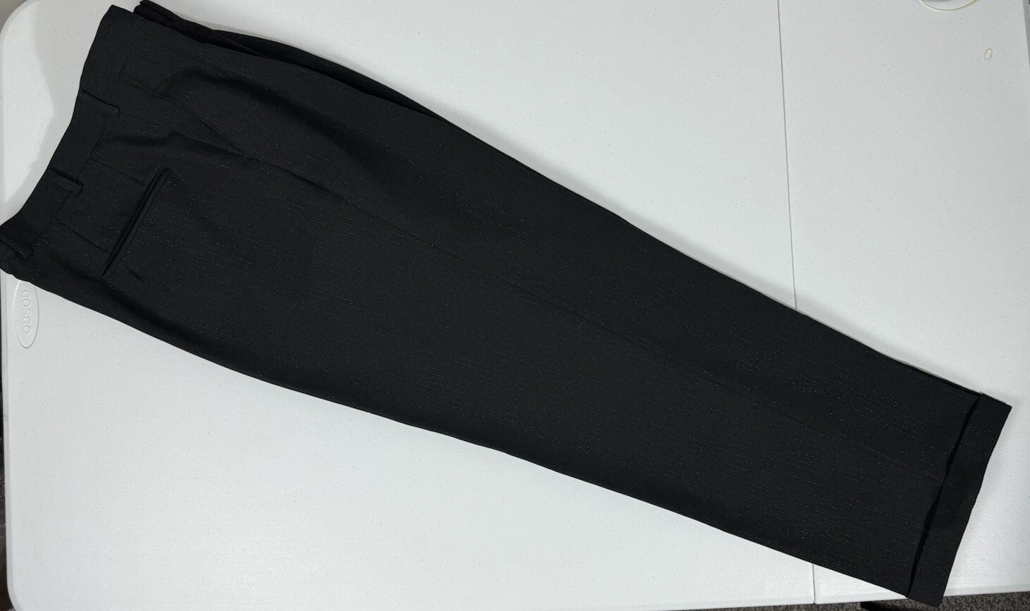 Pantalon robe plissée homme Pontelli Uomo collection par Supreme 36x34 noir