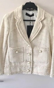 zara blazer tweed