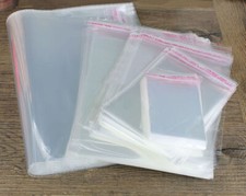 Clear Self Adhesive Peel  Seal Plastic Bags OPP Display,Garment,Card,Jewellery