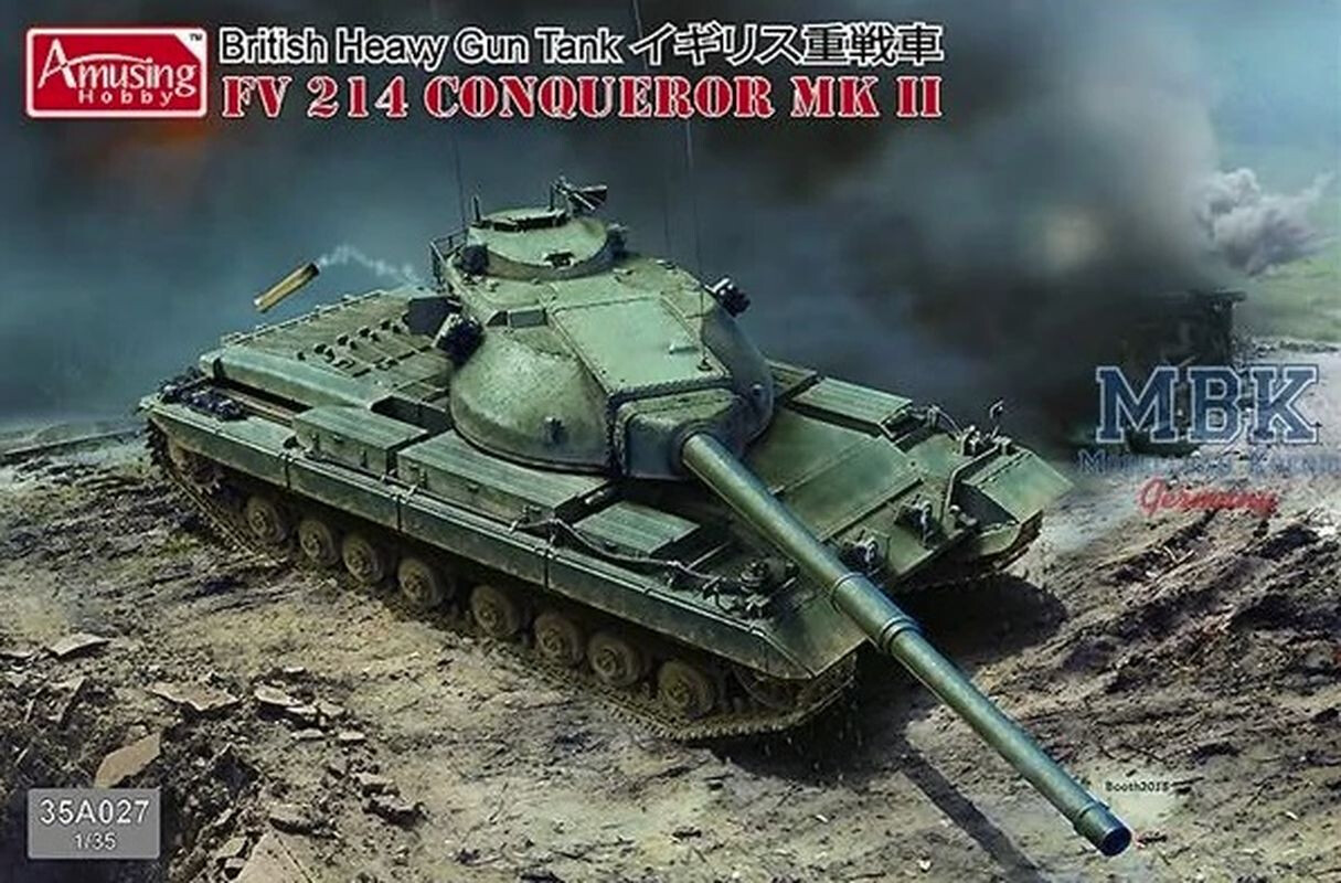 Amusing Hobby 35A027 1:35 British Heavy Gun Tank FV 214 Conqueror MK II