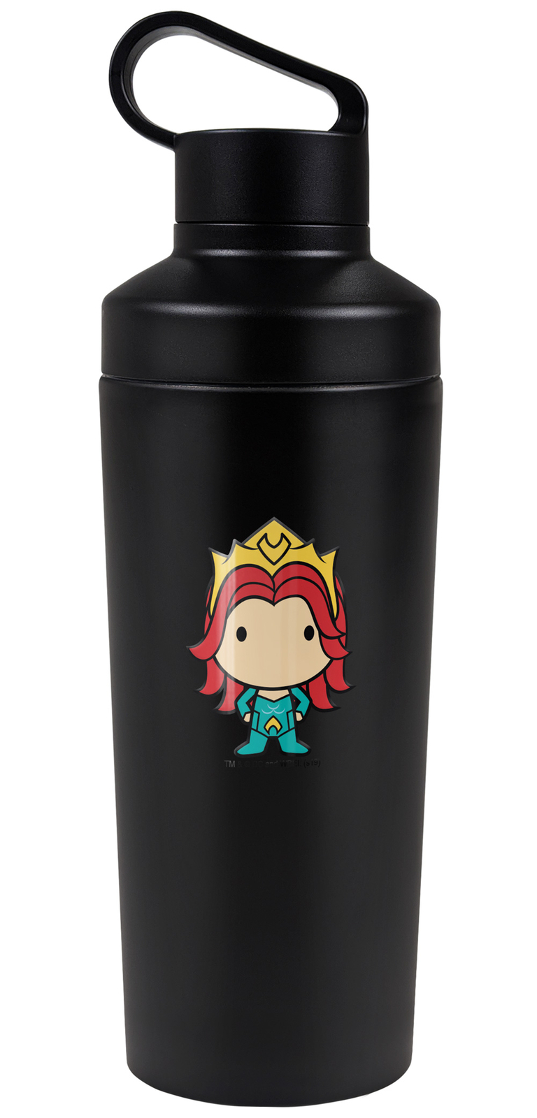Aquaman Movie Mera Chibi Character 18oz Insulated Water Bottle
