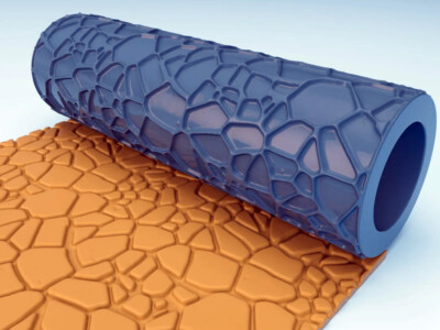 Rodillo Estructural "Antigua Calle Empedrada" Modelo A