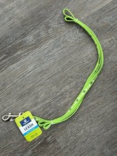 top paw short leash 3/8 x 5' green