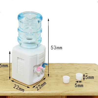 Miniatur Life Spielszene Modell Puppenhaus Zubehör Mini Wasserspender