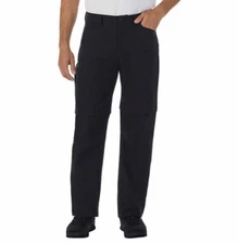 Eddie Bauer MENS Convertible Tech Pants Zip Off Leg To Shorts Black 40 x 32 New