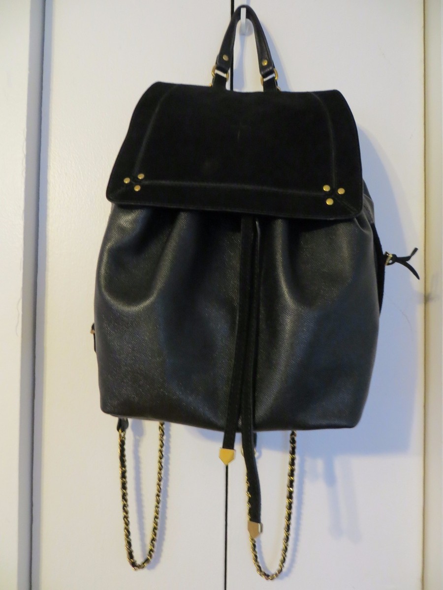 Jérôme dreyfuss Florent Backpack in Black | eBay