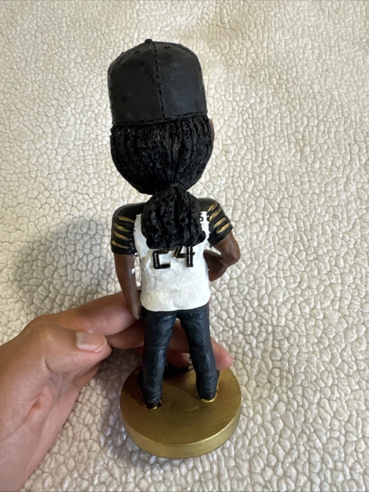 2023 Marshawn Lynch Bay Area Panthers Bobblehead IFL Champions Oakland SJ CA Foto 3 de 4