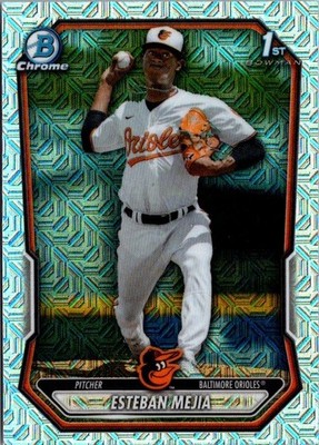 2026 Bowman Chrome Prospects BCP Mojo Refractor Mega Box Pick Your Card 1st RC