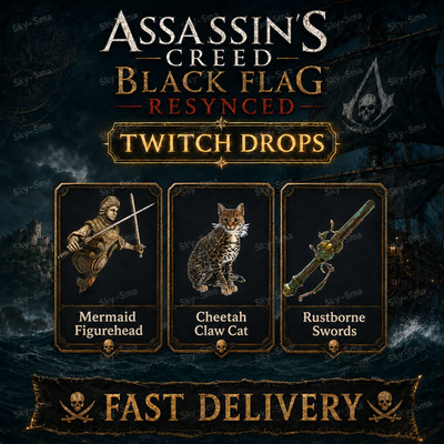 Assassin s Creed Black Flag Resynced Twitch Drops - Mermaid Figurehead - 3 Items