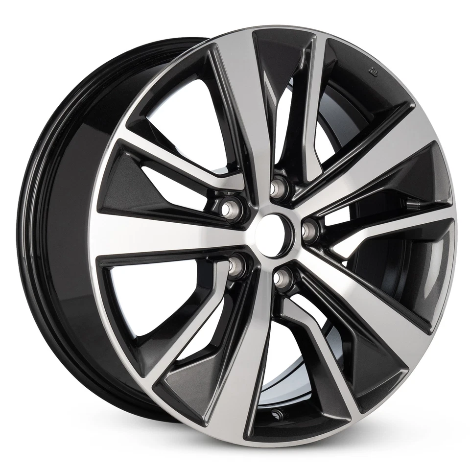 New Wheel For 2019-2023 Nissan Maxima 16 Inch Charcoal Alloy Rim - Image 2 of 4