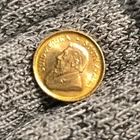 Photo of a 1980 Gold Krugerrand 1/10 oz from an eBay listing that sold on Jun 14, 2026
