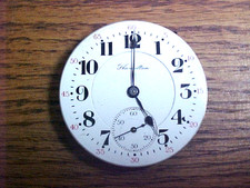 Hamilton 16S 21J 992 Second Model Open Face Lever Set Nickel Movement