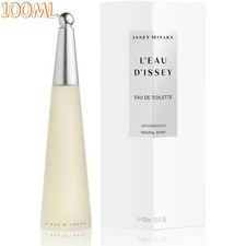 100ml Issey Miyake for Females L'Eau D'Issey EDT Spray New & Sealed Amber