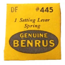 Benrus DF Setting Lever Spring watch part #445