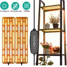 2 Heads LED Grow Light Plant Growing Lamp Light for Indoor Plants Full Spectrum