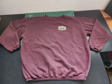 Vintage Local Motion Hawaii Sweater Men's Size L Maroon Red Sweatshirt