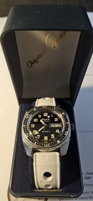 GLASHÜTTE GUB Vintage SPEZICHRON Diver Uhr German keine Spezimatic
