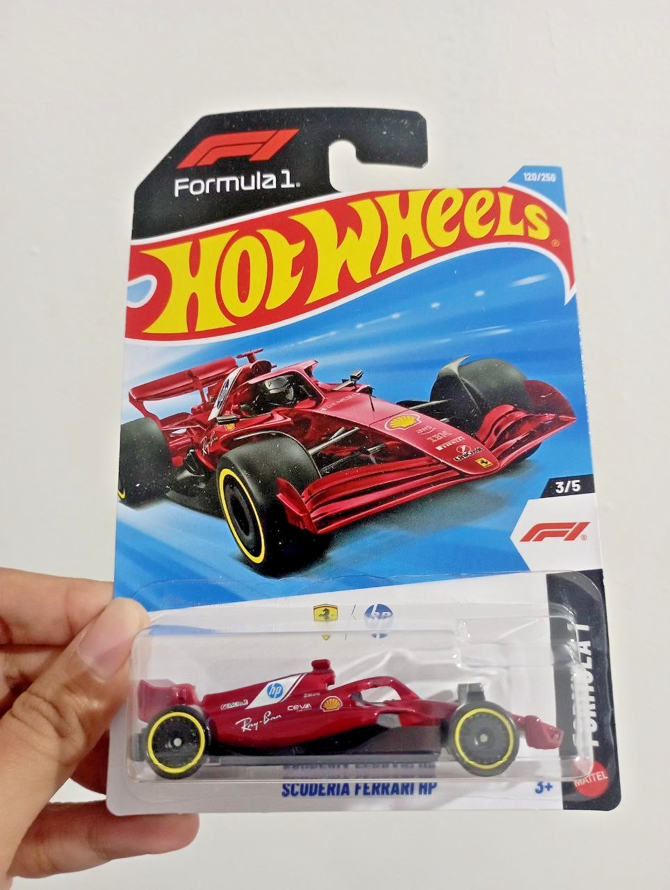 Hot Wheels 2026 Case F Scuderia Ferrari HP Formula 1 - International Card #120