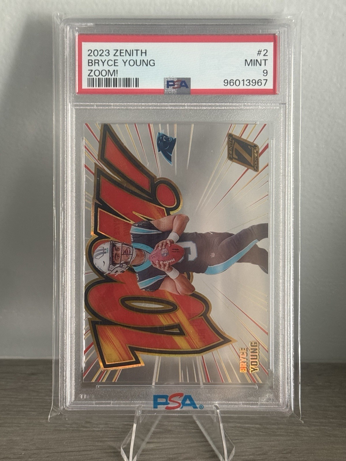 2023 Panini Zenith - Zoom! Bryce Young #2 (RC)