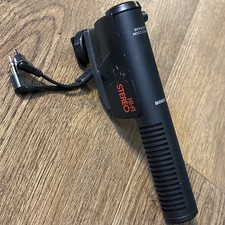 Vintage Canon Black Hi-Fi Stereo Zoom Microphone Canovision EX1 Hi8 Camera