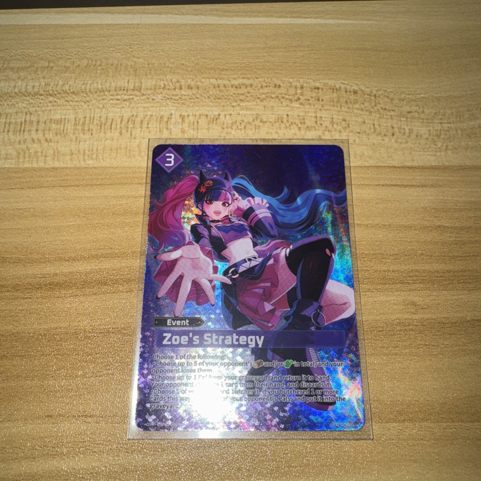 Palworld TCG Zoe's Strategy OSR EBP01-095OSR Dawn of Palpagos NM