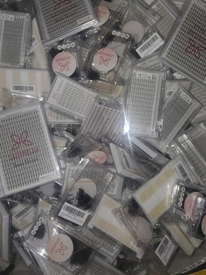 Huge Eyelash Lot Wholesale Mixed Trays Lash Extensions 50 Sets