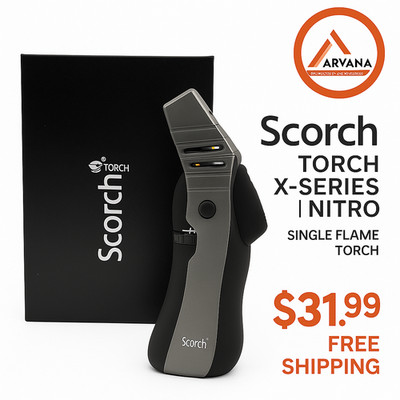 Scorch Torch X-Series | Nitro 51525-1 | Premium Single Flame Butane Torch   6.5 