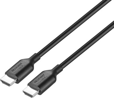 Best Buy essentials- 6' 4K Ultra HD HDMI Cable - Black