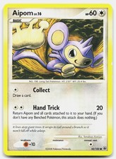 Pokemon Aipom 50/100 Majestic Dawn NM