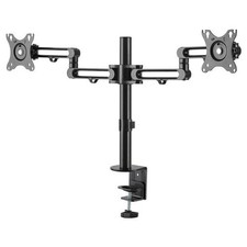 StarTech.com Desk Mount Dual Monitor Arm - Desk Clamp VESA Compatible Monitor Mo