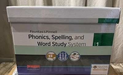 Fountas & Pinnell Classroom, Phonics, Spelling & Word Study System (PWS) Grade 1