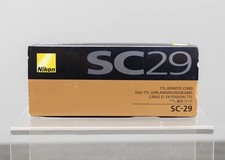 Nikon SC-29 TTL Off-Camera Coiled Remote Cord Flash Cable w/ Instructions Box