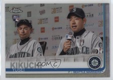 2019 Chrome Image Variation SP (With Ichiro) Yusei Kikuchi Ichiro Suzuki HOF za5