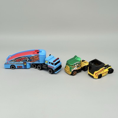 Hot Wheels Super Rigs Haulers Semi Cab Diecast Lot Stuntin Pencil Pusher +