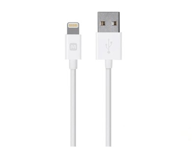 Select Series Apple MFi Certified Lightning to USB Charge/Sync Cable, 6ft White