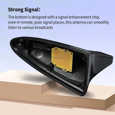 For Kia Optima 2014-2020 Shark Roof Fin Antenna Cover Signal Radio AM/FM Aerial