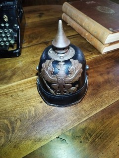 Casque à pointe Allemand WW1