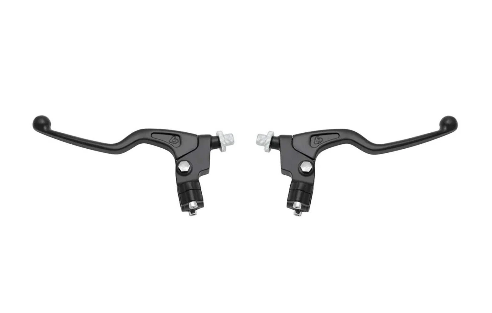 TB Parts Mid Size Perch/Lever Set, Black - 7/8"