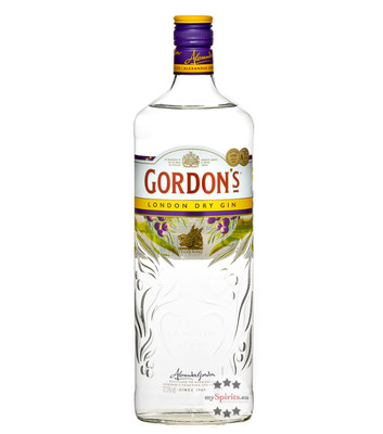 Gordon s London Dry Gin / 37,5 % vol. / 1,0 Liter-Flasche