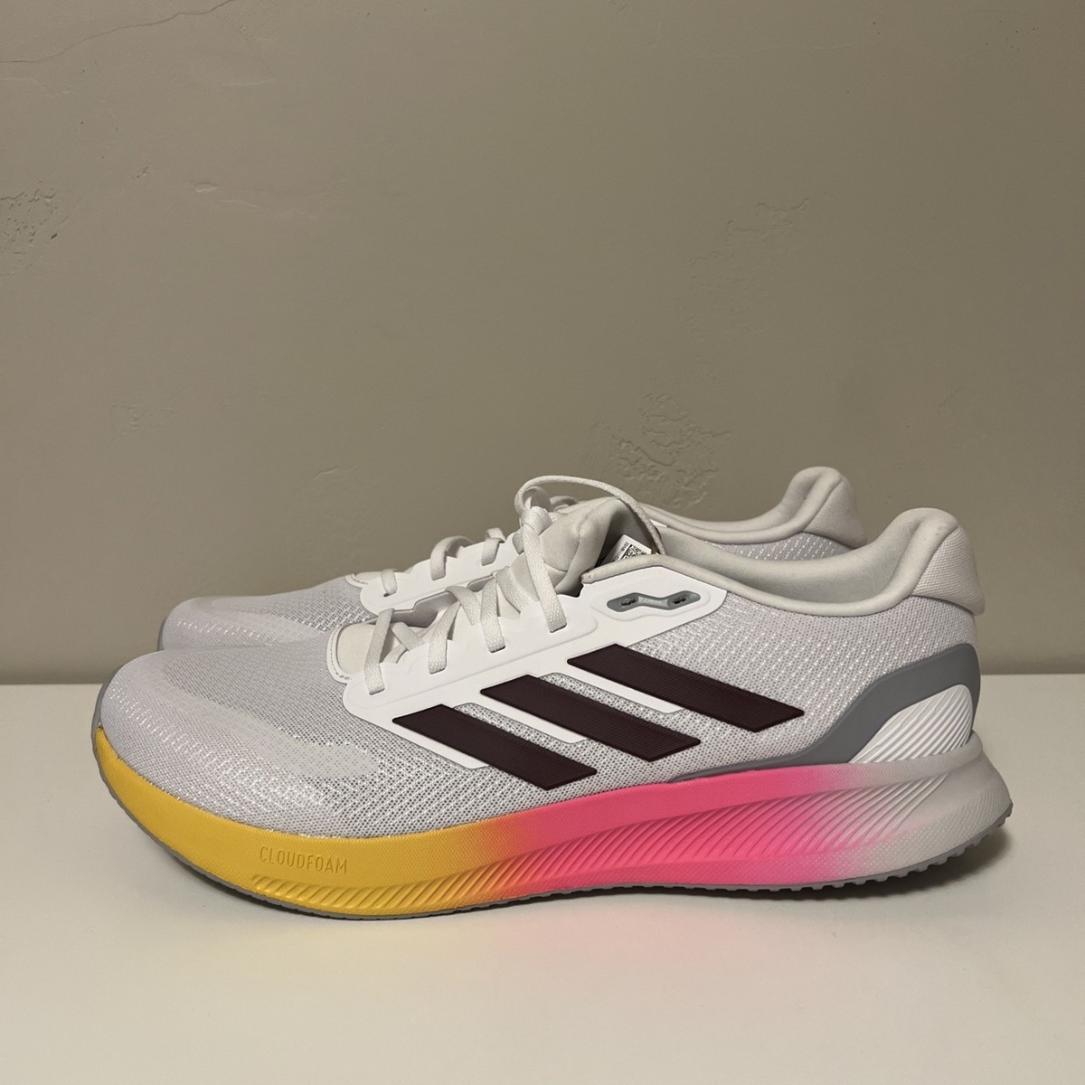 Men\'s Adidas Runfalcon 5 Running Shoes - White - 11 - NIB BUY Adidas Runfalcon 5 Cloud White | Kixify Marketplace main image 3